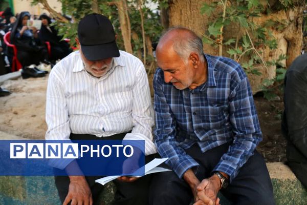 مراسم روز عرفه در گلباف 