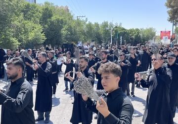 آیین سوگواری تاسوعای حسینی درابرکوه 