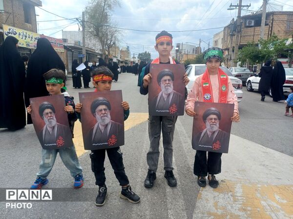 حضور پر شور عشایر در راهپیمایی  روز قدس