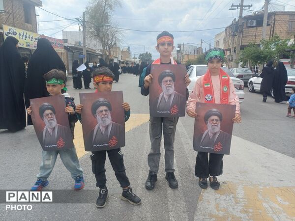 حضور پر شور عشایر در راهپیمایی  روز قدس