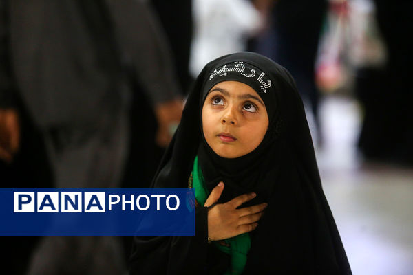 عزاداری شهادت دختر سه ساله امام حسین(ع) در قم