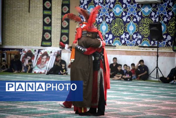 آیین تعزیه‌خوانی واقعه عاشورا در شهر اهرم تنگستان