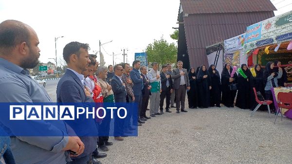 افتتاح چایخانه دانش‌آموزی به‌مناسبت دهه کرامت