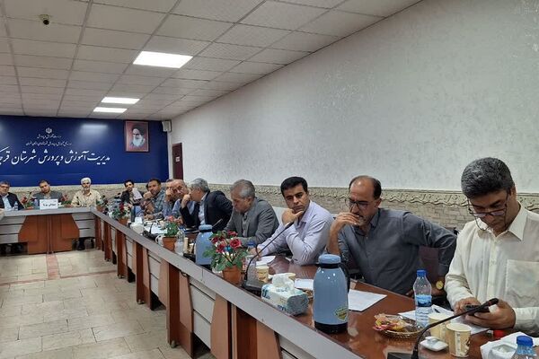 برگزاری جلسه با مدیران مدارس با محوریت طرح میدان پویا
