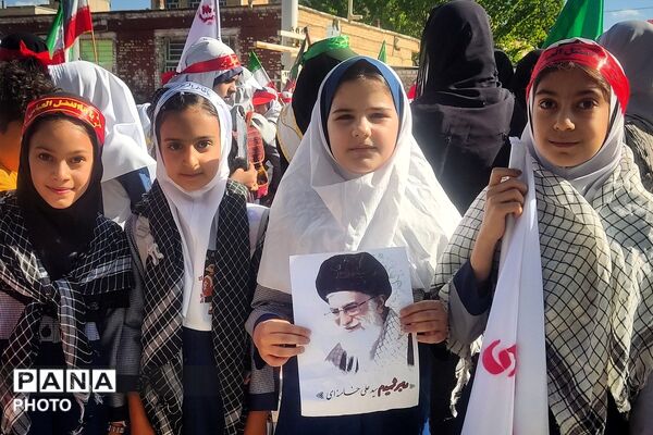 رزمایش دختران جان فدای لردگان 