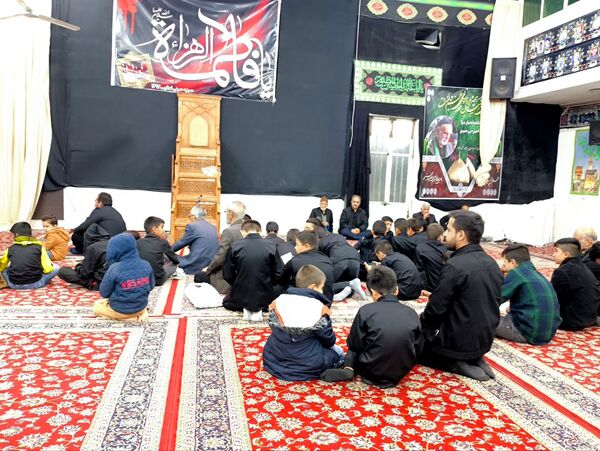 فاطمیه در تکیه حسینی فدافن شور جوانی  شعور دینی