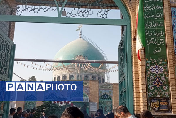 کاروان زیارتی راهیان نور دبیرستان شاهد کوثر شهرستان رباط‌کریم