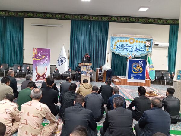 مراسم نماز جمعه شهرستان خداآفرین