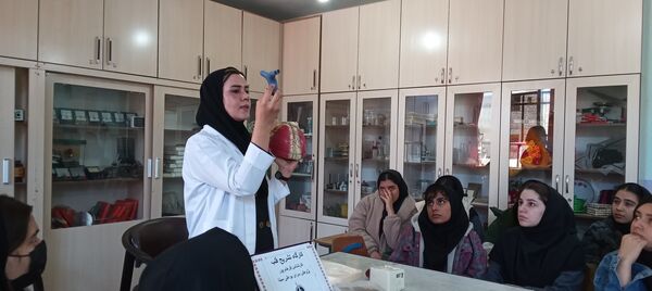 برگزاری کارگاه آموزشی تشریح قلب در آموزشگاه دخترانه عصمت ملارد
