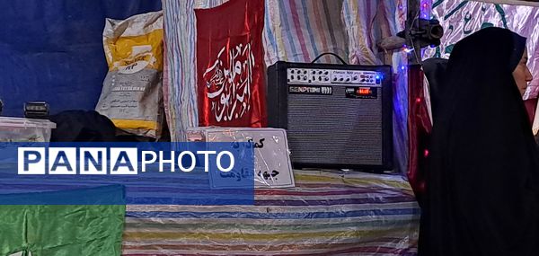 موکب پذیرایی شهید مصطفی صدر زاده به‌مناسبت میلاد امام علی (ع) در نیشابور 