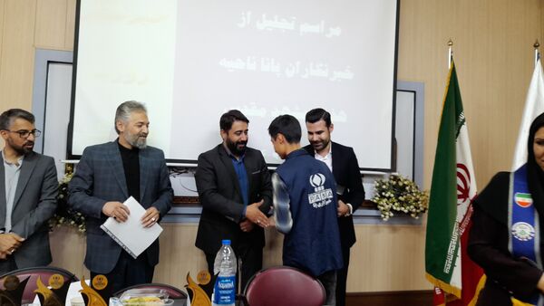 مراسم تجلیل از دانش‌آموزان برتر خبرنگار پانا