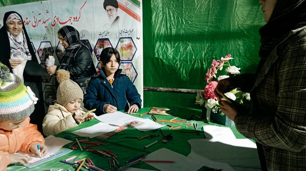 موکب  فرهنگی کودکان در شهرستان کاشمر 