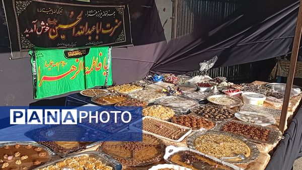 مراسم شهادت حضرت زهرا(س) در مدرسه سمیه کاشمر