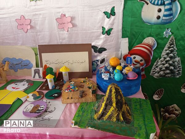 نمایشگاه طرح جابر در دبستان سمیه
