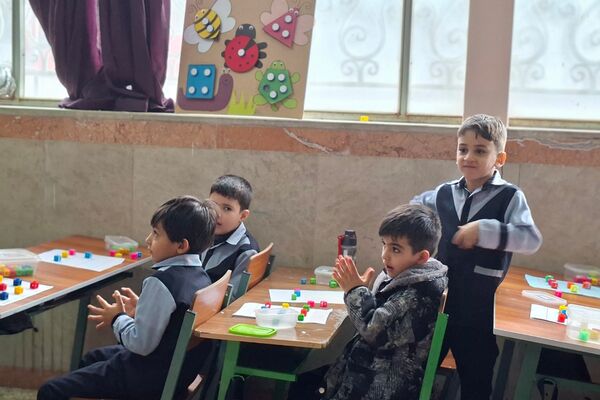 افتتاحیه طرح پژواک در کودکستان‌های قرچک