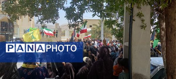 مردم شهر رویدر طنین انتقام‌خواهی را در روز غدیر سر دادند