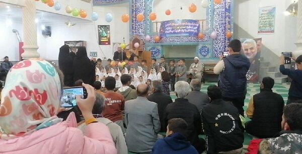 جشن ولادت امام علی (ع)در مسجد جامع روستای ارغا