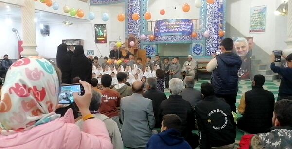 جشن ولادت امام علی (ع)در مسجد جامع روستای ارغا