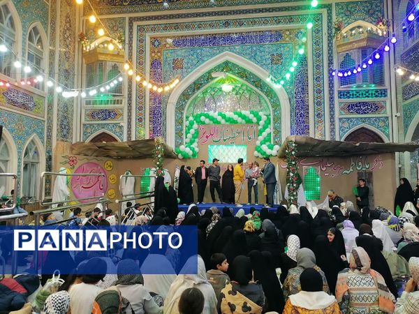 جشن باشکوه ولادت حضرت فاطمه زهرا (س) و روز مادر در نیشابور در تکیه ابوالفضلی