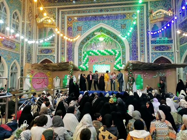 جشن باشکوه ولادت حضرت فاطمه زهرا (س) و روز مادر در نیشابور در تکیه ابوالفضلی