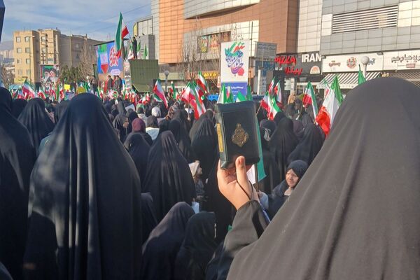 راهپیمایی و همبستگی مردم شهرستان پردیس در محکومیت اقدامات تروریستی