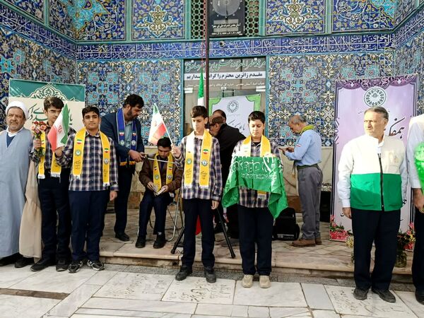 ویژه برنامه سازمان دانش‌آموزی استان سمنان به مناسبت ولادت حضرت علی اکبر (ع)