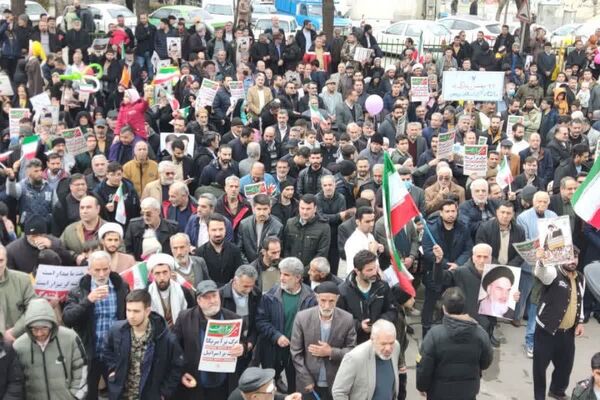 تجلی چهل و هفتمین سالگرد جمهوری اسلامی ایران در رودهن