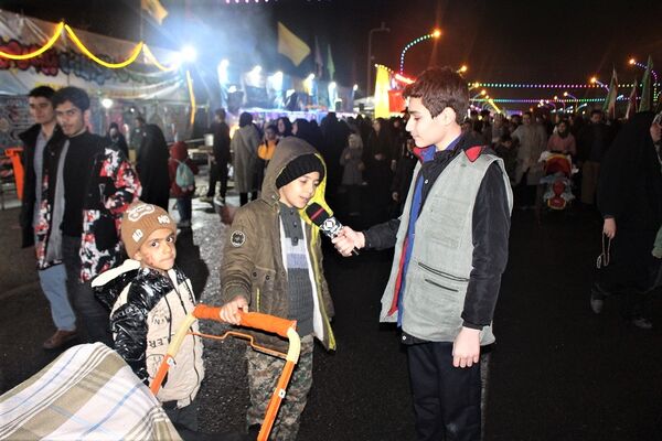 شور و عشق زائران جشن نیمه شعبان در قم