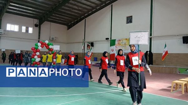 همایش جام اقتدار ایران در دبیرستان دخترانه شهید دهقان