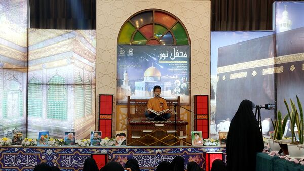 محفل نور و حمایت از دفاع مشروع نیروهای مقاومت سپاه پاسداران در مشهد