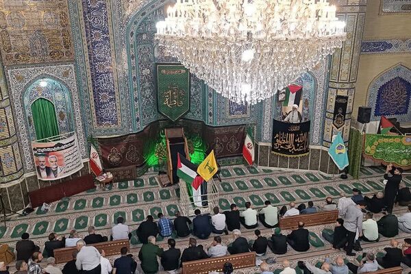 راهپیمایی مردم ولایتمدار ورامین در محکومیت ترور  شهید اسماعیل هنیه