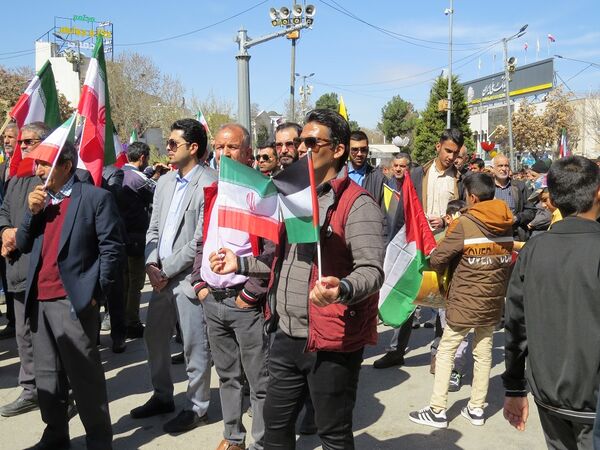 برگزاری راهپیمایی روز قدس در بجنورد 