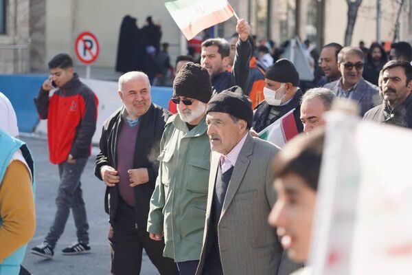  مراسم گرامیداشت راهپیمایی ۲۲ بهمن در شهرستان فیروزکوه