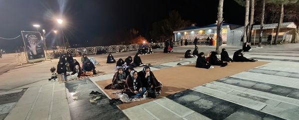 مراسم احیای شب نوزدهم رمضان در امام زاده سید عباس شهرستان بجنورد استان خراسان شمالی