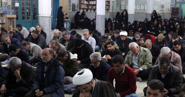 دعای ندبه و راهپیمایی پرشور مردم اسدآباد