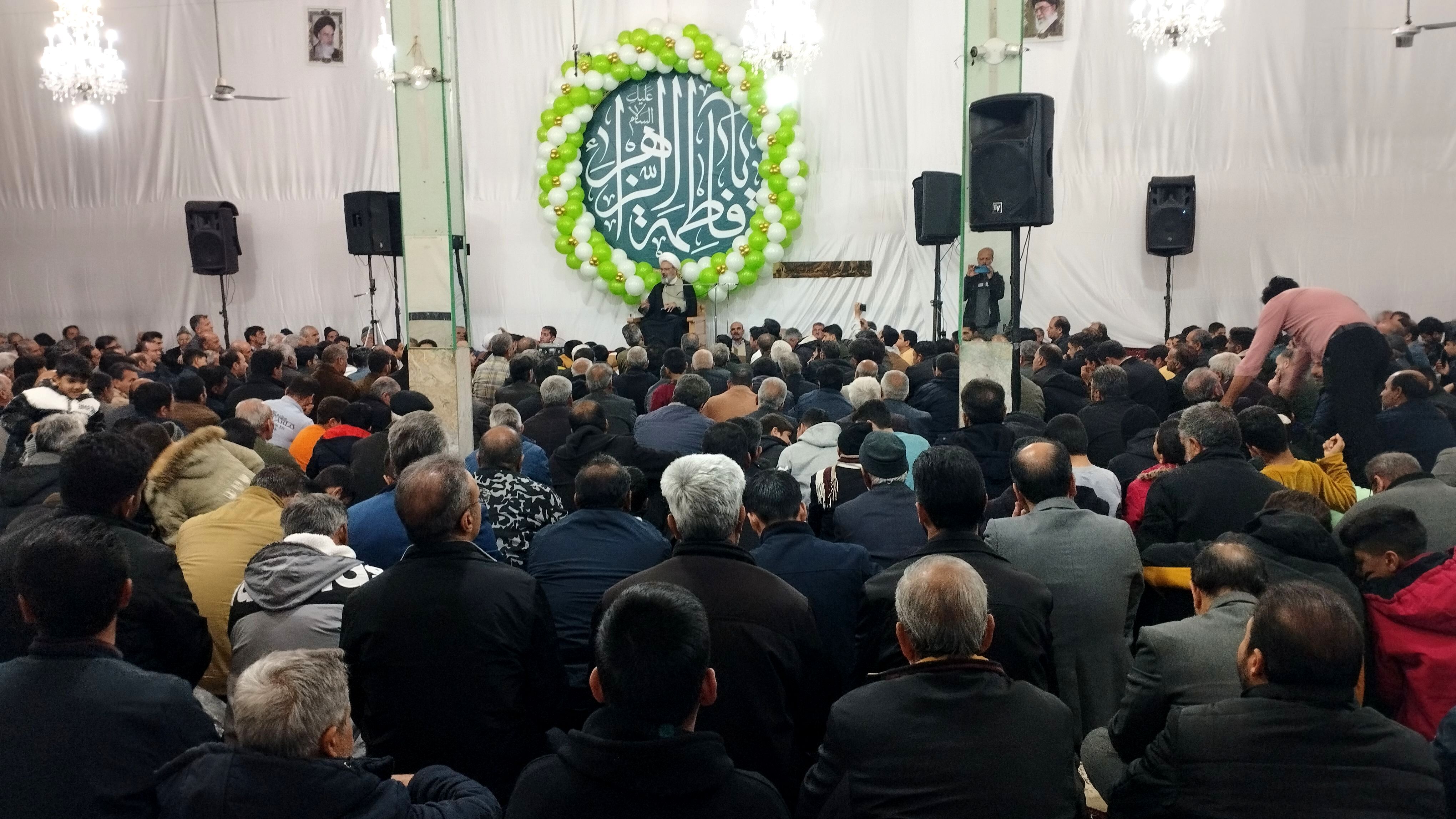 مراسم ولادت حضرت فاطمه زهرا (س) در خلیل آباد 
