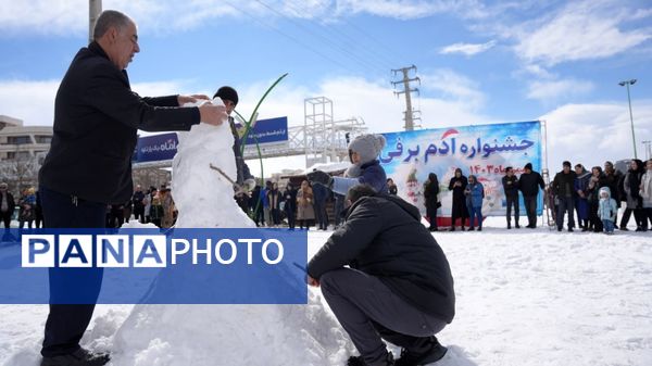 جشنواره آدم برفی در ارومیه