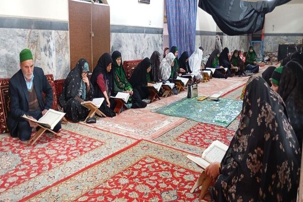 اعتکاف سه روز در بهشت در مسجد جامع شهر بار نیشابور 