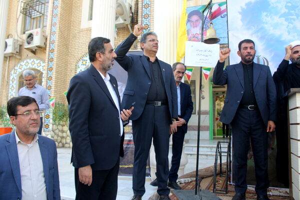 زنگ آغاز نصرالله در مدارس بوشهر