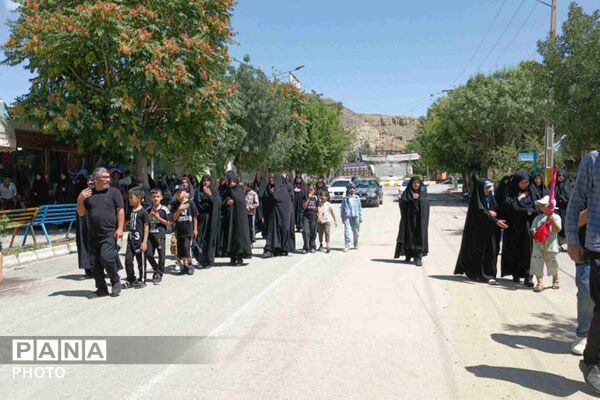شهر راز غرق در سوگ اربعین؛ آیین باشکوه عزاداری حسینی با حضور گسترده مردم