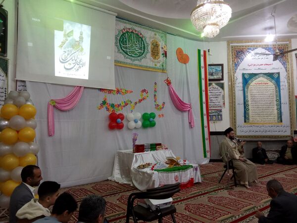 جشن نیمه شعبان در مسجد جامع شهر کندر