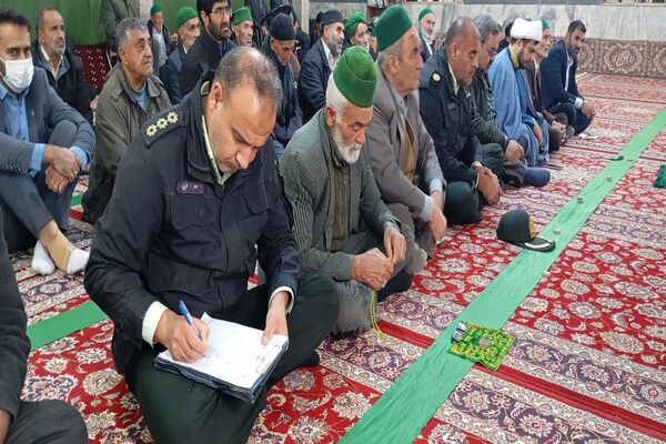 اقامه نماز جمعه در شهر بار نیشابور