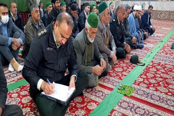 اقامه نماز جمعه در شهر بار نیشابور