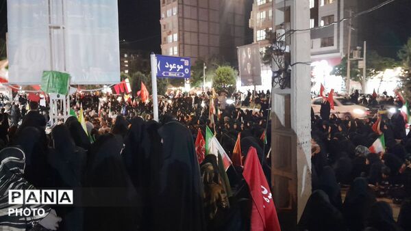 مراسم شب دوم محرم در بلوار فضل نیشابور-۲