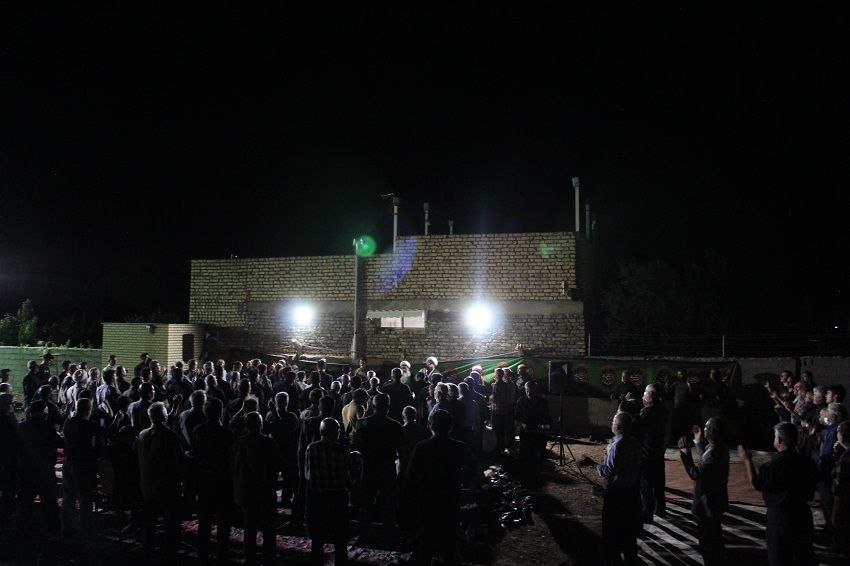 عزاداری دهه دوم محرم در روستای منیر آباد