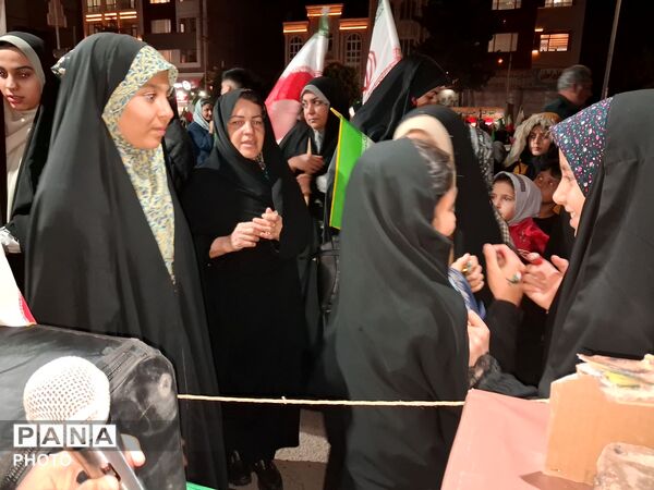 موکب فرهنگی دبیرستان نمونه وکیلی ۱۰ در حسینیه فضل 