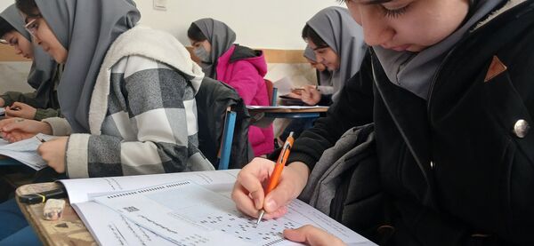 برگزاری آزمون جامع دستاوردهای یادگیری در آموزشگاه فدک فاروج