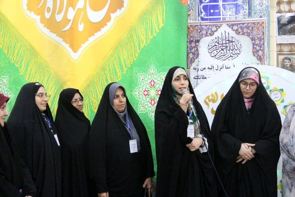 مراسم معنوی اعتکاف در مسجد الزهرا(س) قیامدشت