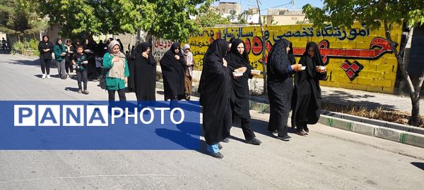 هیئت عزادارن مسجد قمر بنی هاشم شهرستان شیروان