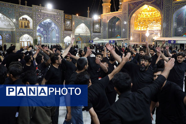 حرم کریمه اهل بیت در  شام شهادت حضرت زهرا(س)